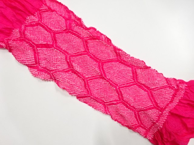 JAPANESE KIMONO / SHIBORI OBIAGE